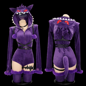 Gengar Cosplay Costume – Premium Pokémon Cosplay Suit