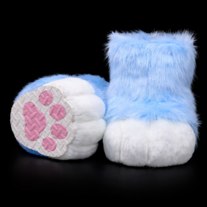 Fursuit Paw Shoes – Plush Animal Paw Cosplay Boots